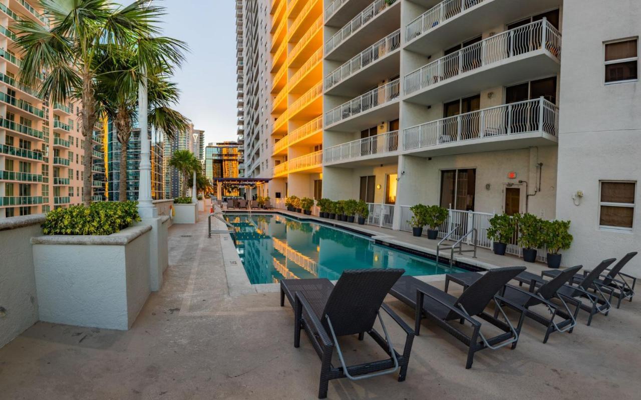 Studios In Brickell With Pool, Gym, Free Parking And Game Room Miami Zewnętrze zdjęcie