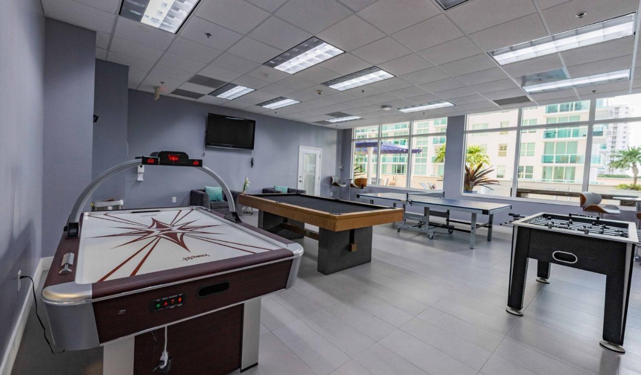Studios In Brickell With Pool, Gym, Free Parking And Game Room Miami Zewnętrze zdjęcie